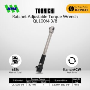 Tohnihci QL100N4 3/8"