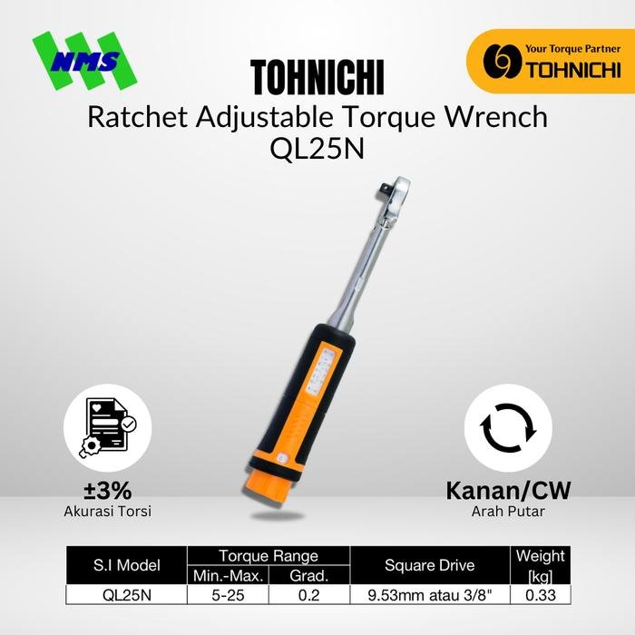 Tohnichi QL25N 3/8"