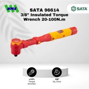 SATA Torque Wrench 96614 VDE 3/8" Insulated