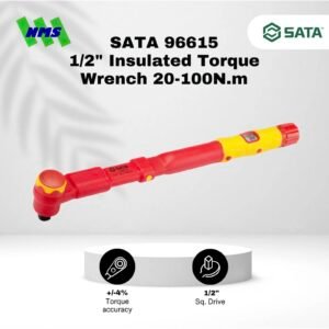 SATA Torque Wrench 96615 VDE 1/2" Insulated