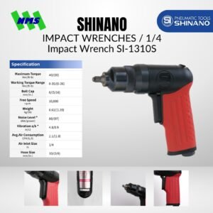 SHINANO SI-1310S 1/4" Impact Wrench
