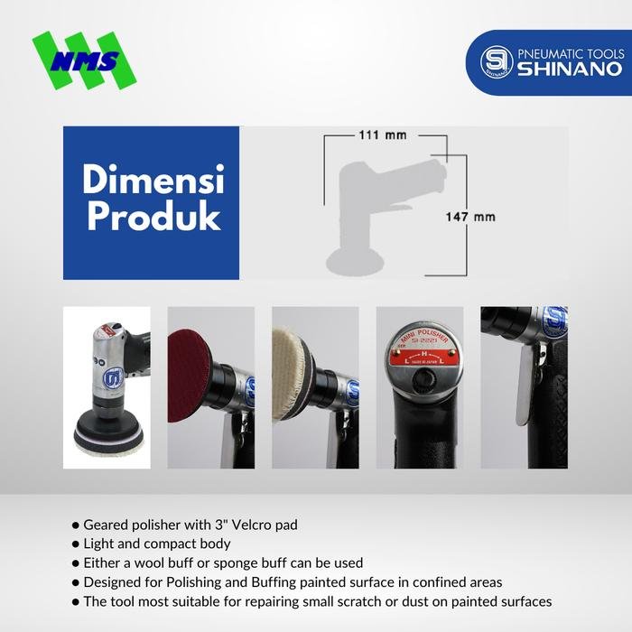 SHINANO SI-2221 Single Action Polisher - Gambar 2