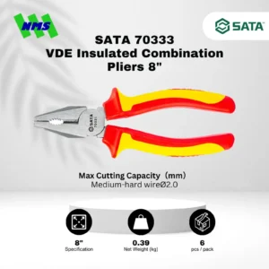 SATA insulated combination pliers 8inch