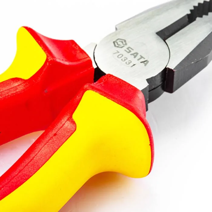 SATA insulated combination pliers 8inch - Gambar 2