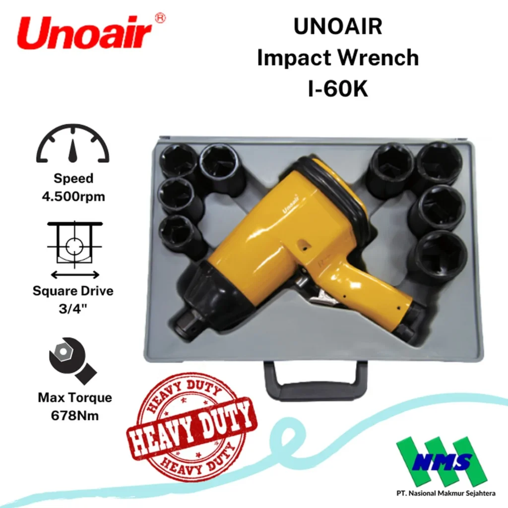 UNOAIR Impact Wrench I-60K