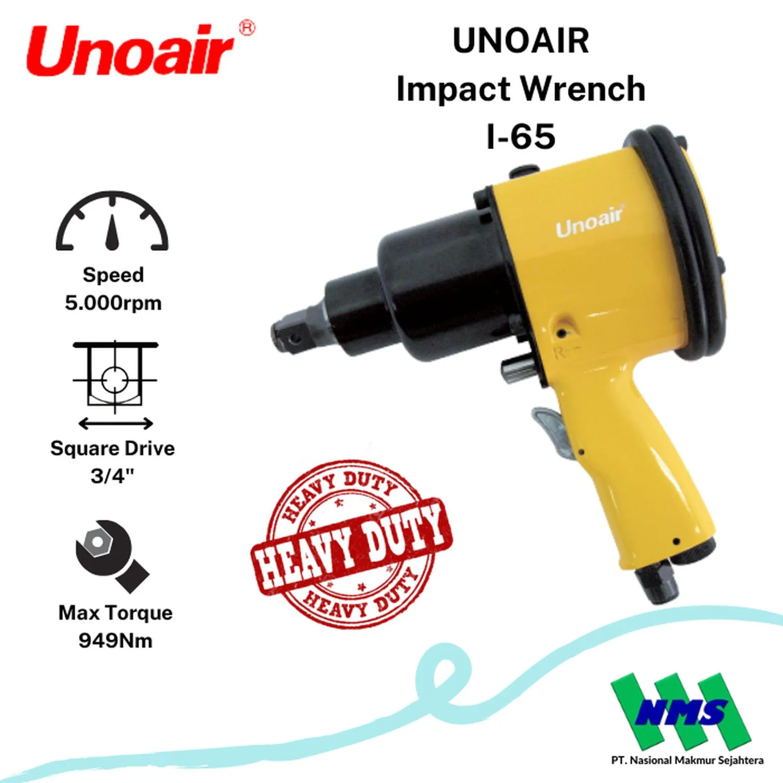 UNOAIR Impact Wrench I-65