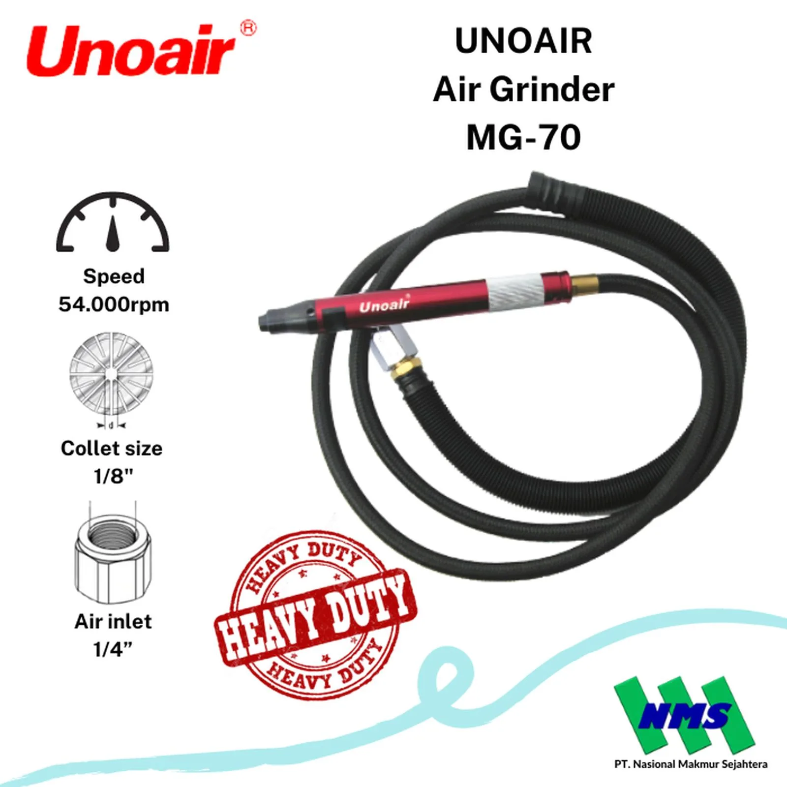 UNOAIR Air Grinder MG-70