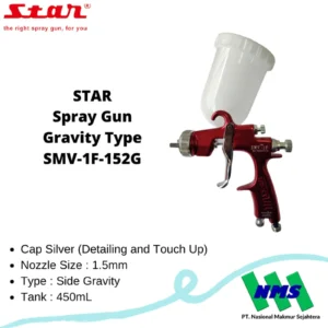 STAR Spray Gun Gravity Type SMV-1F-152G