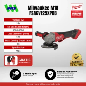 Milwaukee M18 FSAGV125XPDB