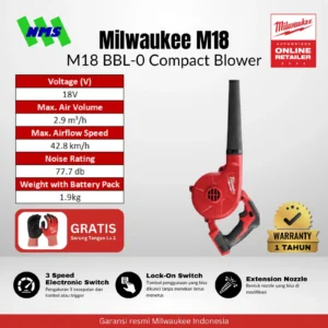 MIlwaukee M18 BBL-0 Compact Blower