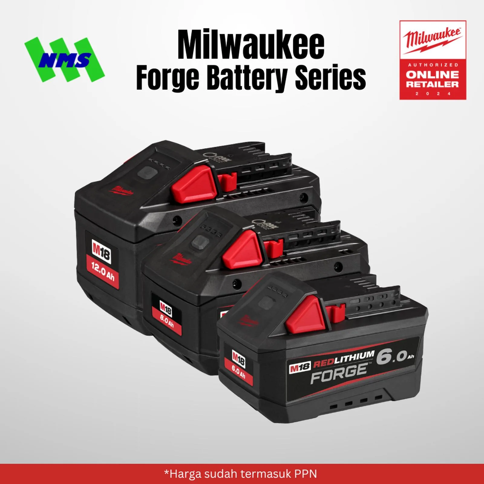 Milwaukee M18 Forge Battery Series
