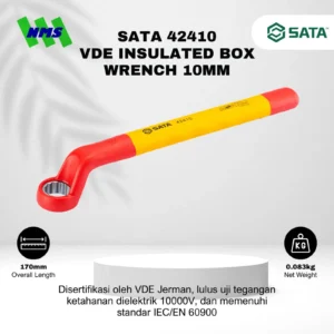 SATA VDE Insulated Box Wrench 10mm