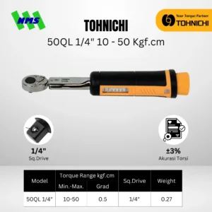 TOHNICHI Torque Wrench 50QL
