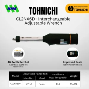 TOHNICHI CL2NX6D+ Torque Wrench