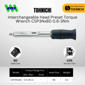 TOHNICHI Torque Wrench CSP3Nx8D