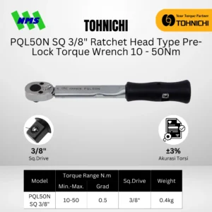 TOHNICHI Torque Wrench PQL50N