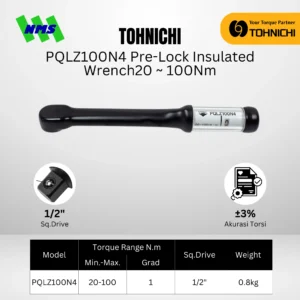 TOHNICHI Insulated Wrench PQLZ100N4
