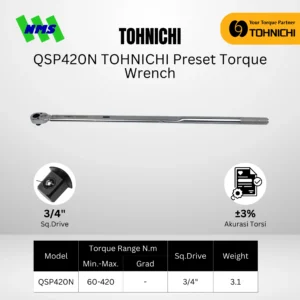 TOHNICHI Torque Wrench QSP420N