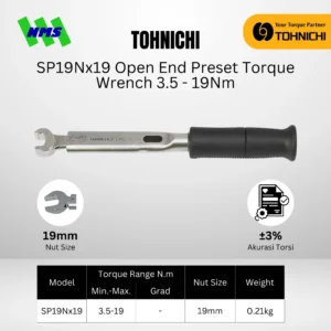 TOHNICHI Torque Wrench SP19Nx19