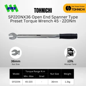 TOHNICHI Torque Wrench SP220NX36