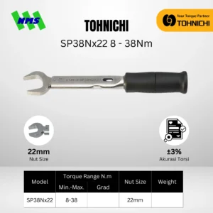 TOHNICHI Torque Wrench SP38Nx22