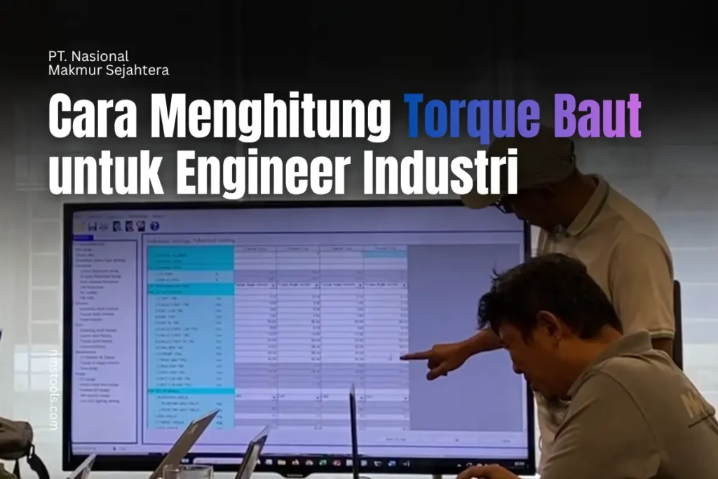 Cara menghitung torque baut