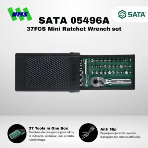 SATA 05496A 37PCS Mini Ratchet Wrench Set