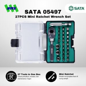 SATA 05497 27PCS Mini Ratchet Wrench Set