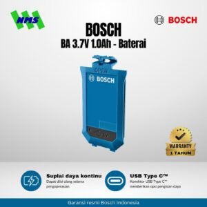 Bosch Battery / Baterai BA 3.7V 1.0 Ah