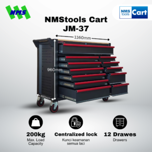 NMStools Cart JS-37 Troli Bengkel