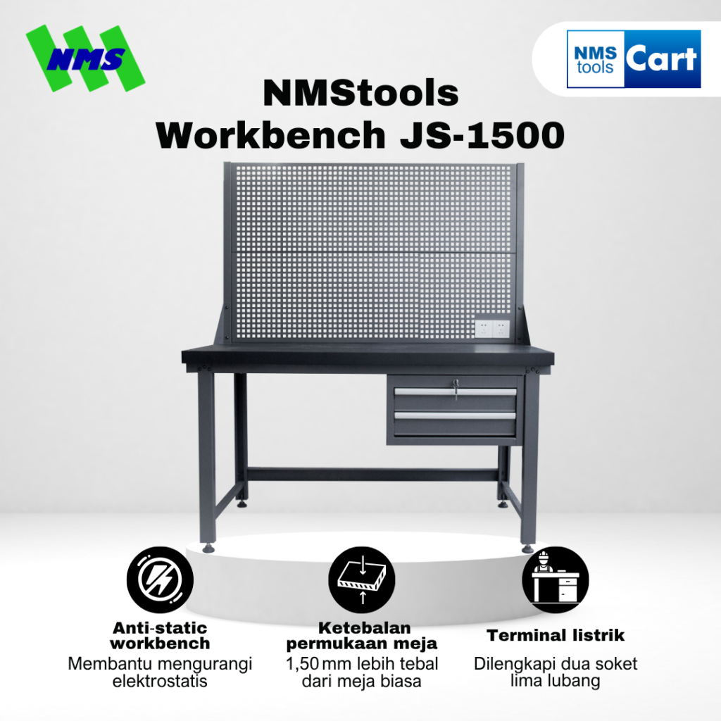 NMStools Cart JS-1500 Troli Bengkel