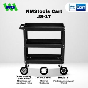 NMStools Cart JS-1701 (BLACK) Troli Bengkel