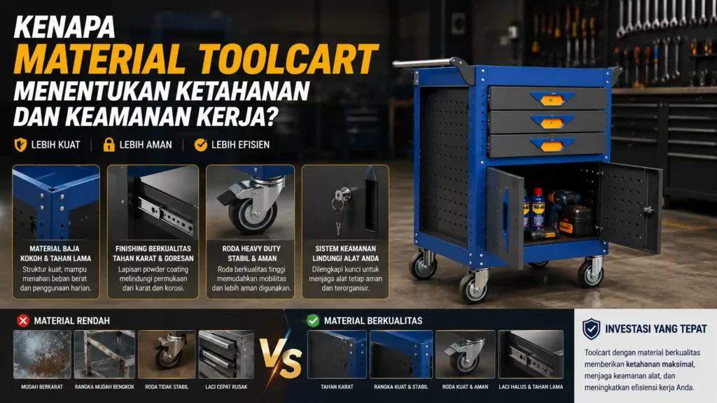Kenapa Material Toolcart Menentukan Kualitas