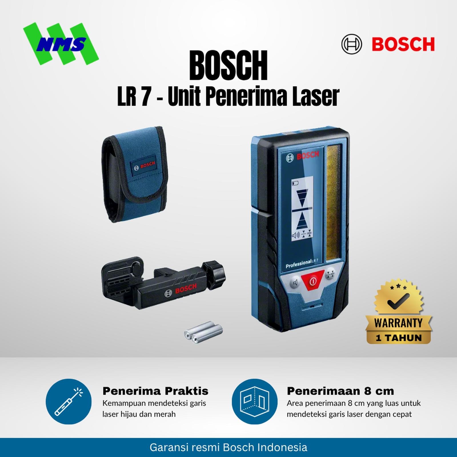 BOSCH LR7 Receiver Range 50M