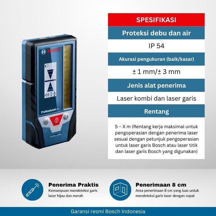 BOSCH LR7 Receiver Range 50M - Gambar 2