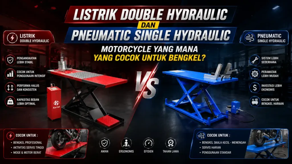Perbedaan Motorcycle Lift