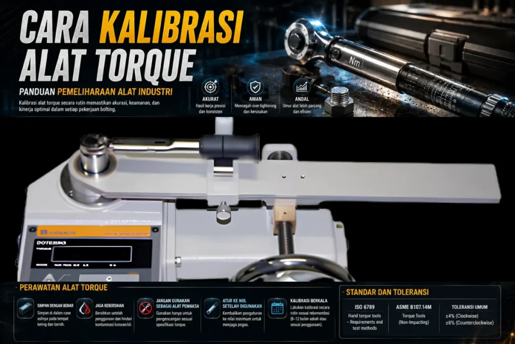 cara kalibrasi alat torque
