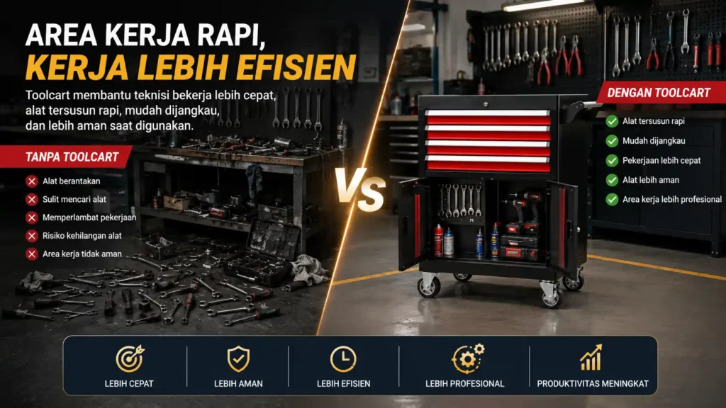 Pentingnya Area Kerja yang Rapi dan Efisien