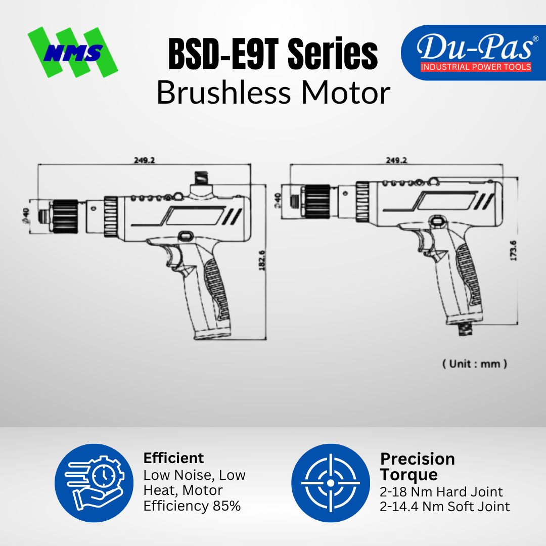 BSD-E9T Series Brushless Motor - Gambar 4