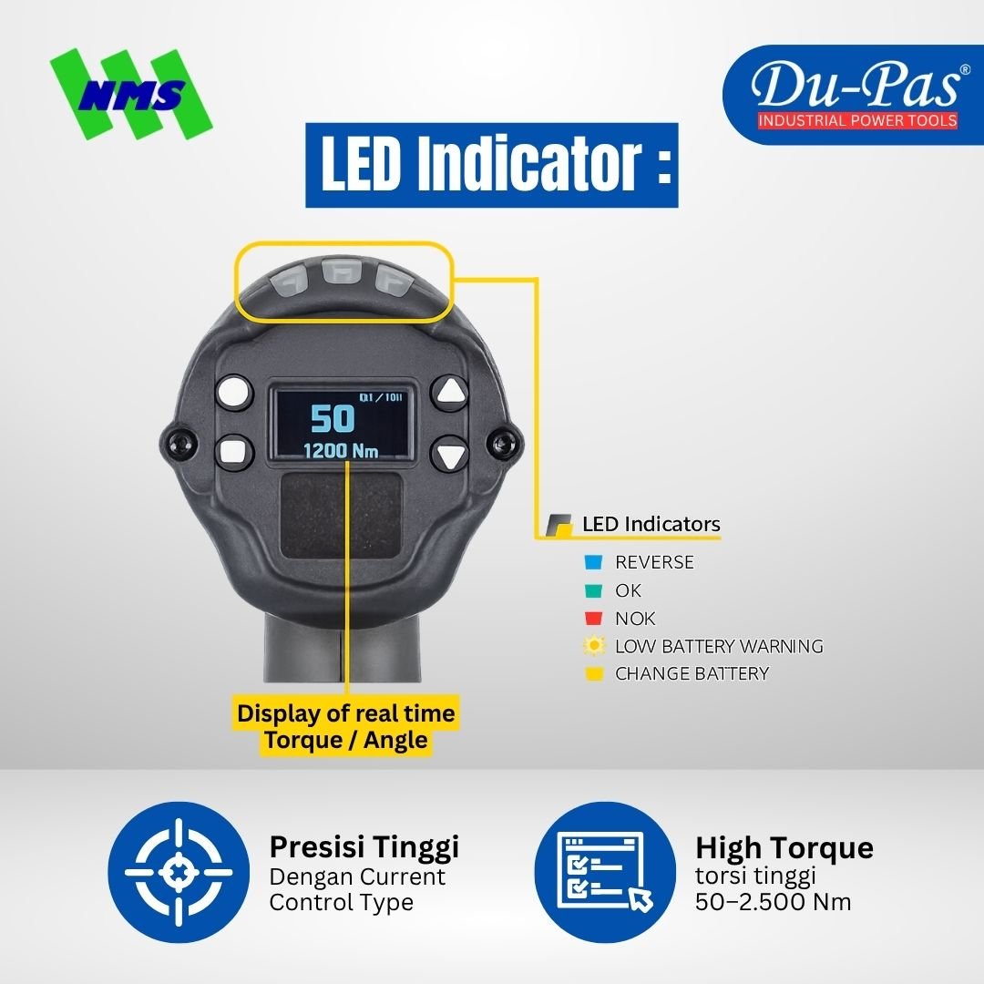 DUPAS GWC SERIES Nut Runner - Gambar 4