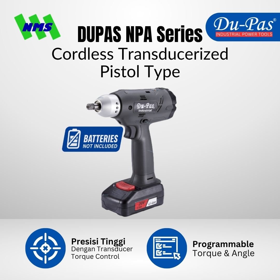 DUPAS NPA Series Pistol Type Cordless Transducerized