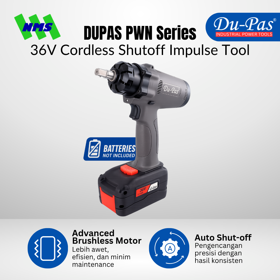 DUPAS PWN Series 36V Shutoff Impulse Tool