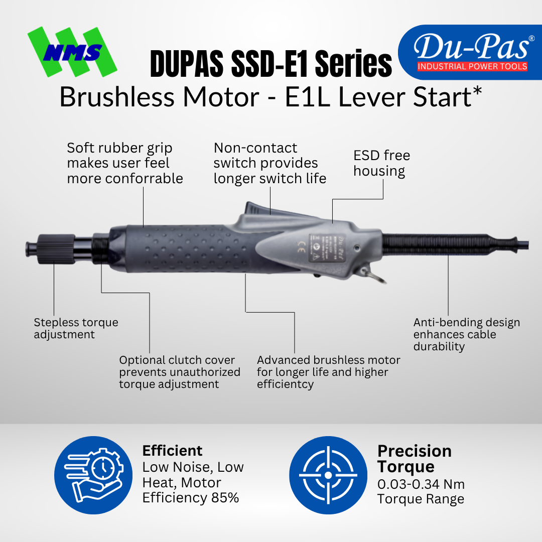 DUPAS SSD-E1 Series Brushless Motor - Gambar 3