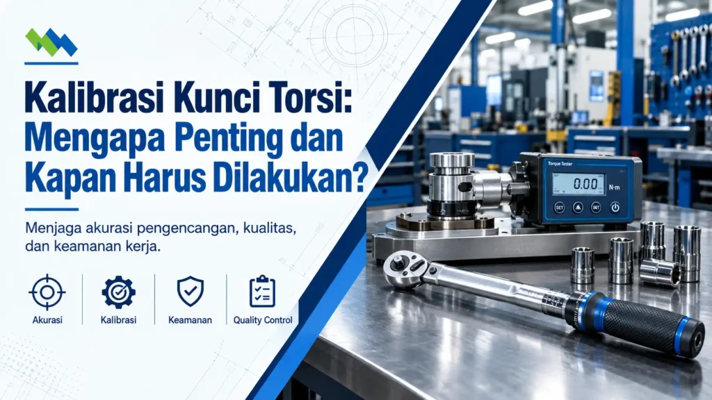 Kalibrasi Kunci Torsi di Bengkel Industri